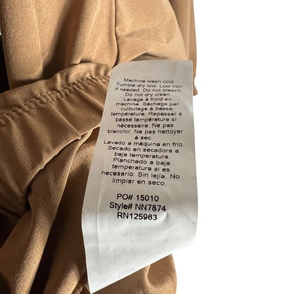 NWT Beyond Yoga Women's In Stride Half Zip Pullover in Toffee Tan Brown Size XL - Picture 8 of 10